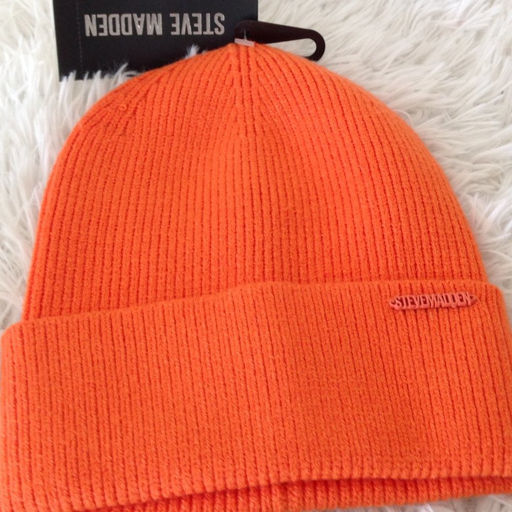 Steve Madden Jersey Knit Slouchy Beanie